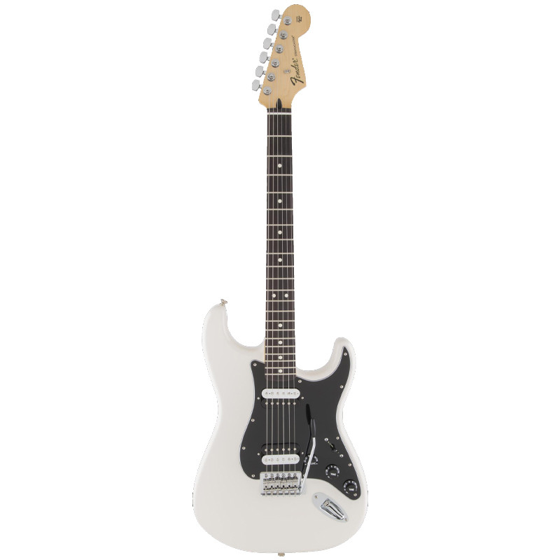 FENDER 芬达 Fender 电吉他 墨芬黄家驹同款 墨标ST标准型吉他 电吉他 墨西哥芬德 奥林匹克白-玫瑰木-双双（墨西哥产）