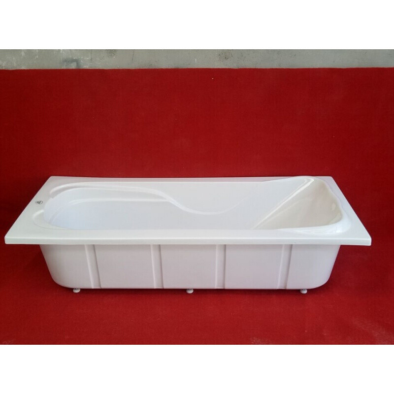 亚克力双层浴缸独立式1.51.7米浴室嵌入式单人 白色(b款) ≈1.5M