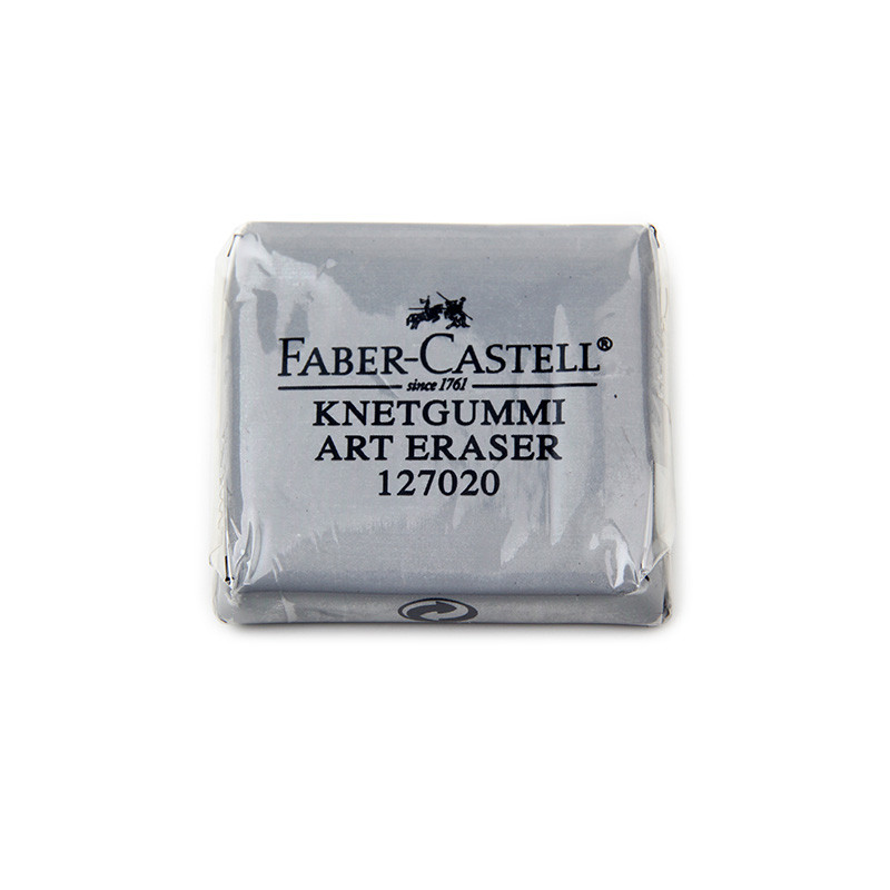 辉柏嘉（Faber-castell）7020-18可塑橡皮专业素描绘画专用可塑性橡皮泥软 高光橡皮擦可拉丝象皮多个装 18块盒装