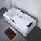 浴缸家用亚克力独立式按摩恒温加热冲浪1.2-1.7米小户型 右裙五件套浴缸（双裙边） ≈1.6M