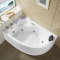 新款冲浪浴缸亚克力家用浴盆扇形按摩浴缸独立式浴池30253025左向按摩功能≈1.5M_6 3025右向空缸 默认尺寸