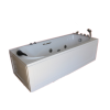 亚克力浴缸独立式浴缸家用浴缸保温浴缸恒温加热浴缸冲浪按摩浴缸 五件套配置(右群) ≈1.3m