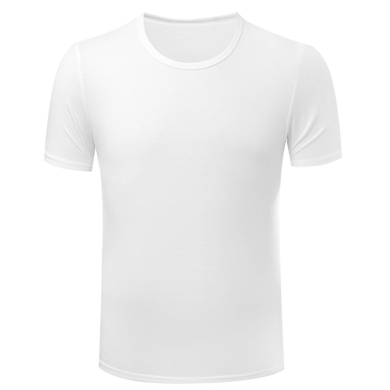 男士短袖T恤纯色纯棉面料-SD2 xxl 白色2