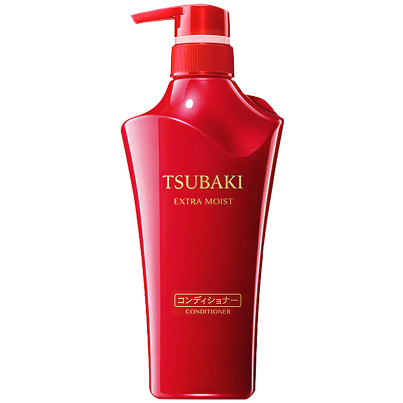 SHISEIDO 资生堂旗下 TSUBAKI 丝蓓绮 滢艳润养护发素 500毫升（红色）