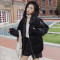 简妮薇(JIANNIWEI)冬季棉衣小棉袄女2018新款韩版加厚面包服学生百搭大码短款羽绒服女 3XL 黑色