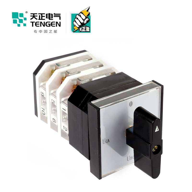 天正电气 LW12 16A R型 螺钉安装 电压转换 工控电器 08090030075 万能转换开关 YH2/2 电压转换
