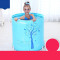 折叠浴桶泡澡桶成人浴盆免充气浴缸加厚塑料洗澡盆洗澡桶_3 65x65蓝色浴桶带盖子坐垫