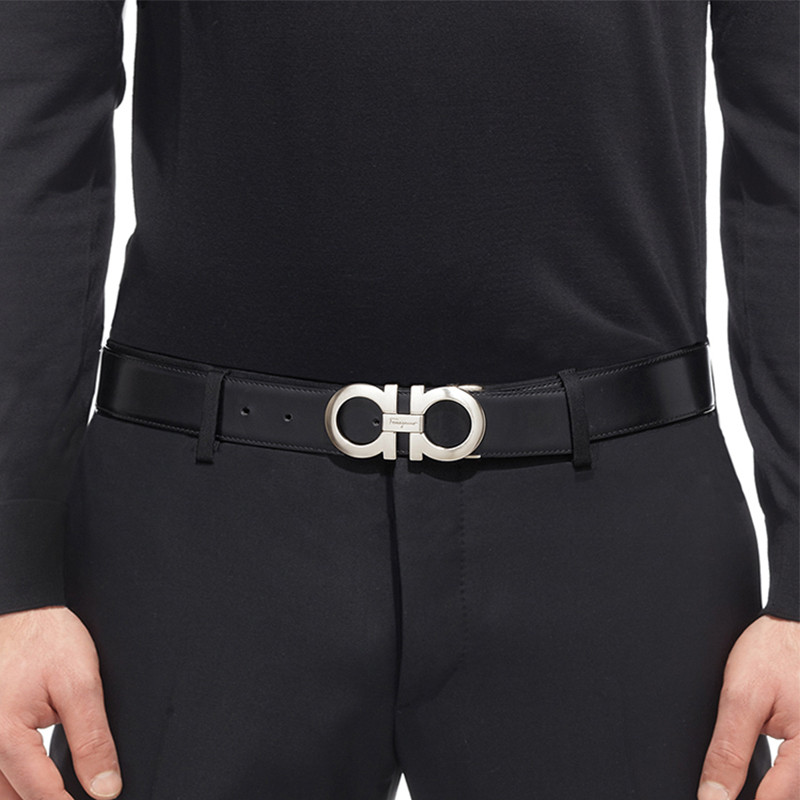Ferragamo菲拉格慕男士双面板扣腰带100CM 675542 0312615 默认颜色 默认尺寸