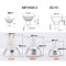 mr1612vled灯杯220v插脚射灯mr11led灯杯12v暖白光替换卤素灯MR112 MR16COB220V面径50MM聚光