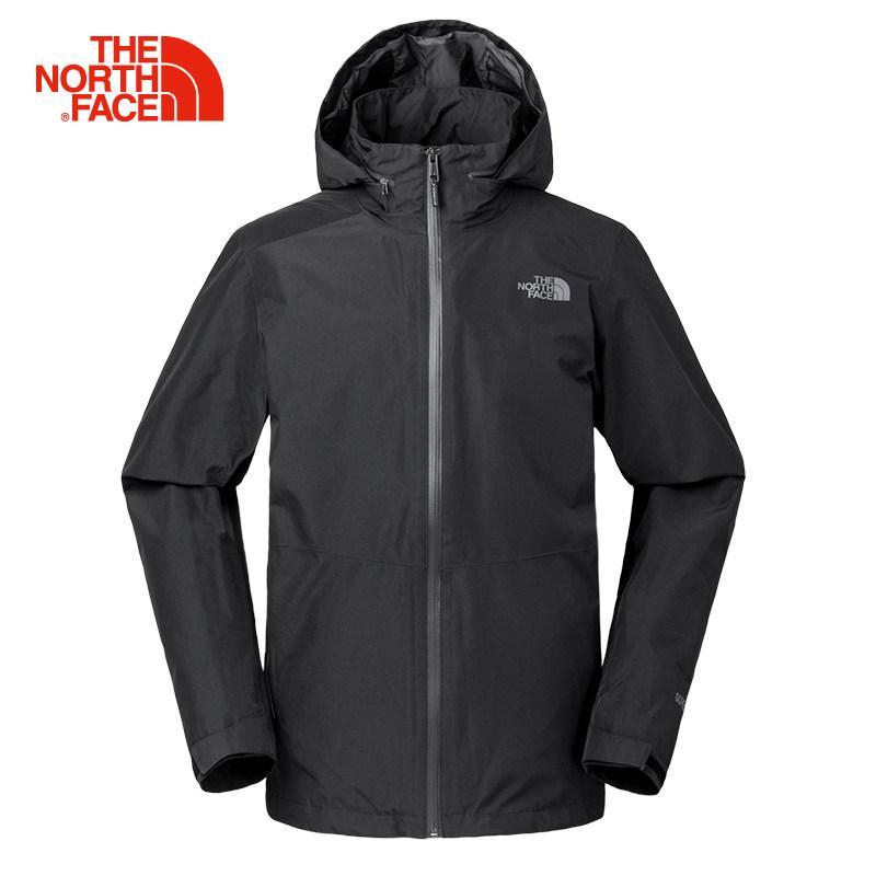 17春夏TheNorthFace北面户外男款防水透气舒适耐久冲锋衣_7 L NF0A2VECJK3