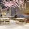 北欧大理石餐桌椅组合家用小户型餐桌现代简约餐厅桌椅长方形饭桌_355_504 桌1.6米+4把总统椅