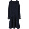 Semir森马 秋装上新女装连衣裙 1D058140001 170/92A/XL 深蓝色调0618