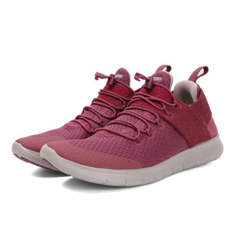 NIKE耐克2018年新款女子WMNSNIKEFREERNCMTR跑步鞋-601 复古酒红/单质玫瑰色-灯芯栗-月球粒子灰 38码