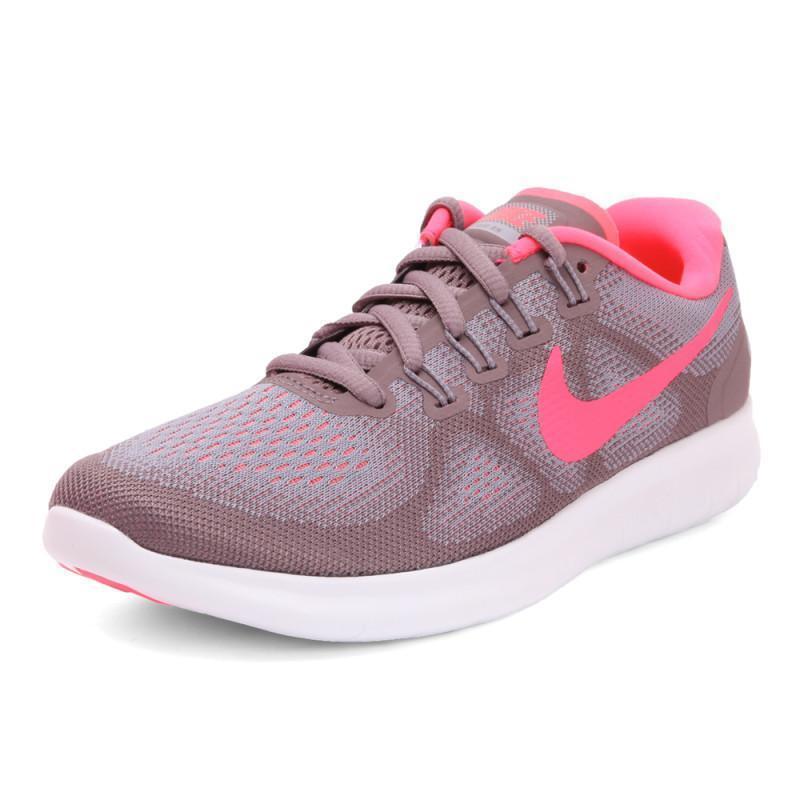 NIKE耐克2017年新款女子WMNSNIKEFREERN2017跑步鞋-501_1 普罗旺斯紫/冲床红/褐灰/桃红/白 37.5码