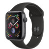 Apple/Watch Series4 智能手表GPS+蜂窝网络款 40毫米 深空灰色铝金属表壳搭配黑色运动型表带