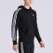 adidas阿迪达斯男子夹克外套新款连帽休闲运动服S98783 B47368黑色 XL