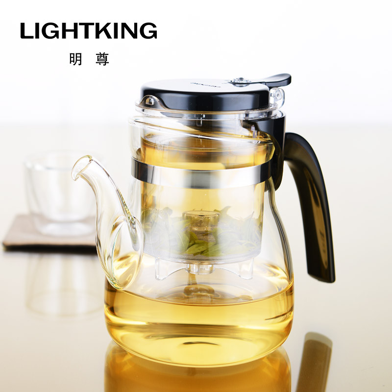 KAMJOVE/金灶 明尊 飘逸杯茶道杯耐热玻璃茶具花茶杯过滤泡茶壶茶杯 B-02