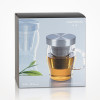 KAMJOVE/金灶 明尊 办公室个人杯玻璃杯花茶杯304不锈钢过滤耐热带盖泡茶杯 SG-03（380ML）