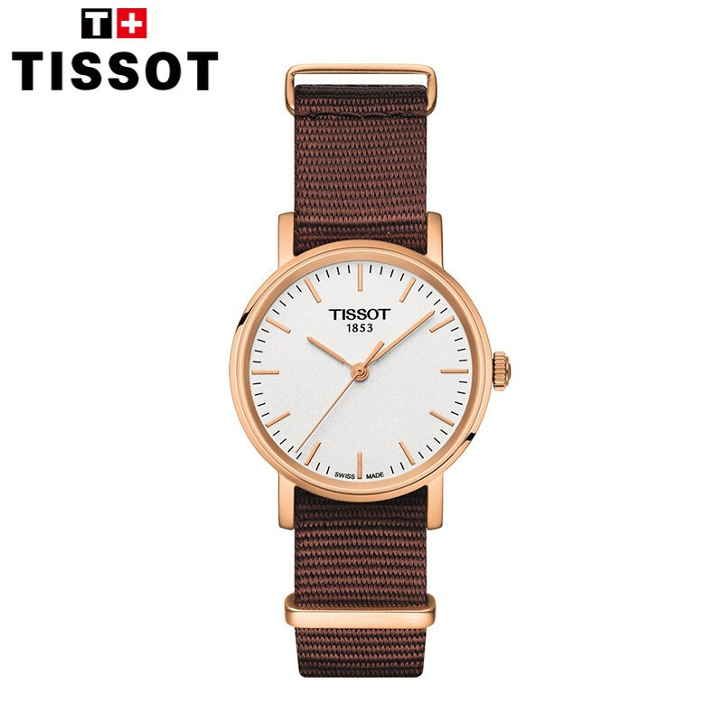 天梭（TISSOT）瑞士品牌魅时系列钢带石英表 女时尚防水精钢钢带女士手表全球联保 T109.210.33.031.00 T109.210.37.031.00