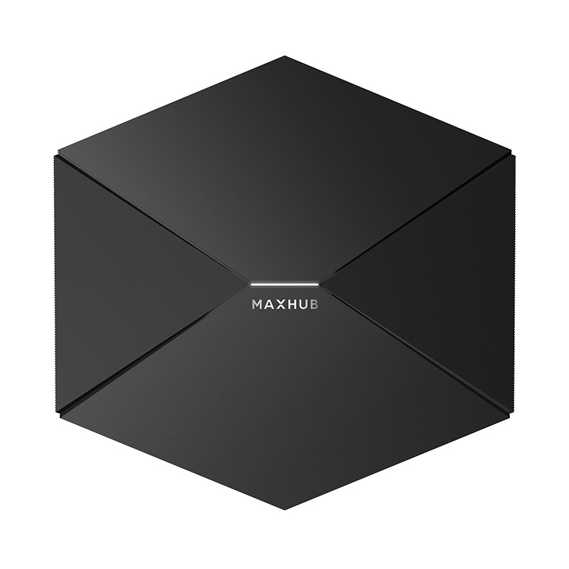 MAXHUB 传屏盒子WB01-2 办公投影设备无线传屏 多屏互动 可投投影仪电视剧显示器（带两个传屏WT01A）