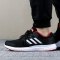 阿迪达斯（adidas）运动男女低帮网面轻便透气缓震耐磨休闲跑步鞋B44622 B44730（女） 9（43码）