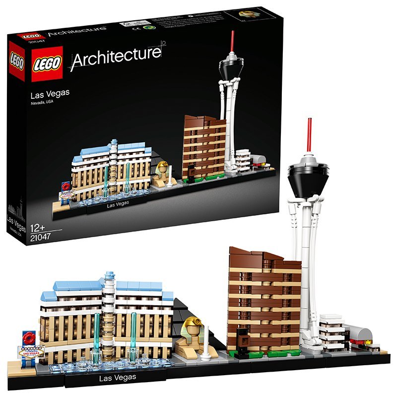 LEGO 乐高 建筑街景系列 拉斯韦加斯天际线 21047 积木玩具501块