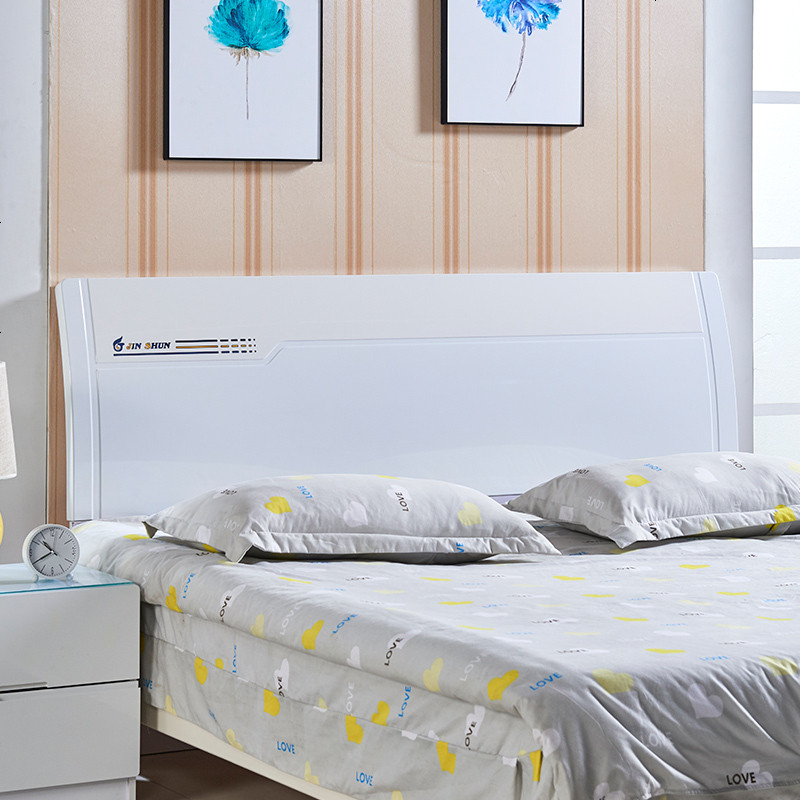 床头板简约现代床头靠背板双人床头1.5米1.8经济型白色烤漆床头板_456_849 1500mm*2000mm_603-A