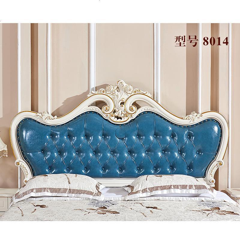 床头板软包简约现代双人床靠背儿童公主1.8米烤漆经济型欧式床头 1500mm*2000mm_8014