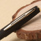 宝克(baoke) PC2318中性笔金典商务办公签字笔水笔黑银夹签名笔 0.5mm 12支/盒