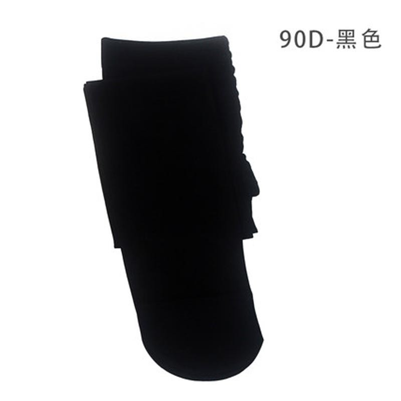 儿童舞蹈袜女童白色连裤袜练功丝袜大袜连体袜秋冬加厚袜子打底裤 童装婴童袜裤 身高125-140(8-12岁) 90D-黑色