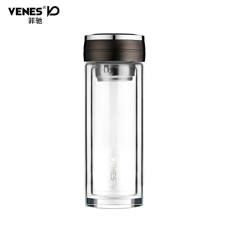 Venes雅尚玻璃杯杯子 银色
