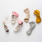 儿童袜子堆堆袜韩版春秋冬款男童小孩简约小清新女童中长筒宝宝袜子婴童袜子 1-3岁（脚长约13cm-17cm） 739-宝蓝-藏青-黑色