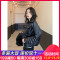 子沫雨JMOORY轻薄羽绒服女短款2018新款欧洲站秋冬时尚显瘦翻领菱格保暖外套