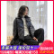 子沫雨JMOORY轻薄羽绒服女短款2018新款欧洲站秋冬时尚显瘦翻领菱格保暖外套