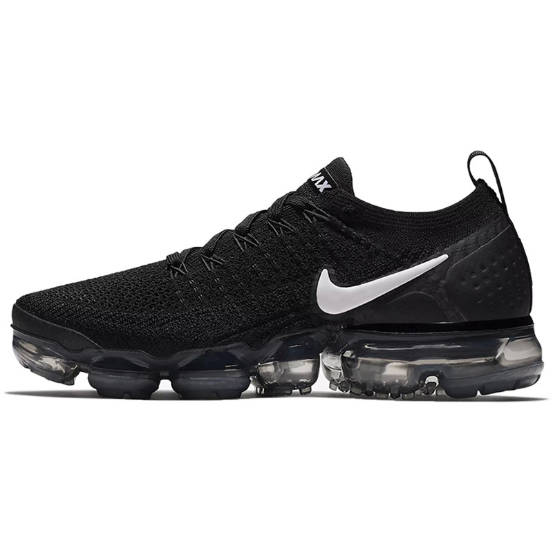 Nike Air VaporMax Flyknit2 男女大气垫跑步鞋 942842-103 黑色001 42码