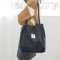 韩版慵懒风小清新复古灯芯绒女单肩包文艺森系chic手提袋帆布包_2 灯芯绒单肩包黑色