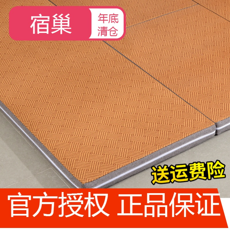 宿巢定做双面榻榻米地垫椰棕家用卧室踏踏米垫子北欧简约飘窗床垫订制 3公分3E椰棕双面