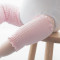 宝宝护膝学步婴幼儿小孩爬行棉婴儿夏天运动护膝盖脚套简约纯色四季通用配饰脚套 建议0-3岁均码 浅灰