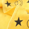 宝宝围脖秋冬棉婴儿围巾儿童新生儿加厚脖套男女韩版春秋季小清新配饰婴童围巾 合适0-8岁宝宝 【小星星】黄色