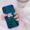 可爱猫咪6s苹果x手机壳XSMax/XR/iPhoneX/8plus/7p女款iphon_1 iPhoneX/XS粉底小爪子