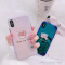可爱猫咪6s苹果x手机壳XSMax/XR/iPhoneX/8plus/7p女款iphon_1 iPhoneXR蓝底大头猫咪