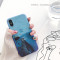 拼色蓝光6s苹果x手机壳XSMax/XR/iPhoneX/8plus/7/6p女款iph_16 6plus/6splus蓝色