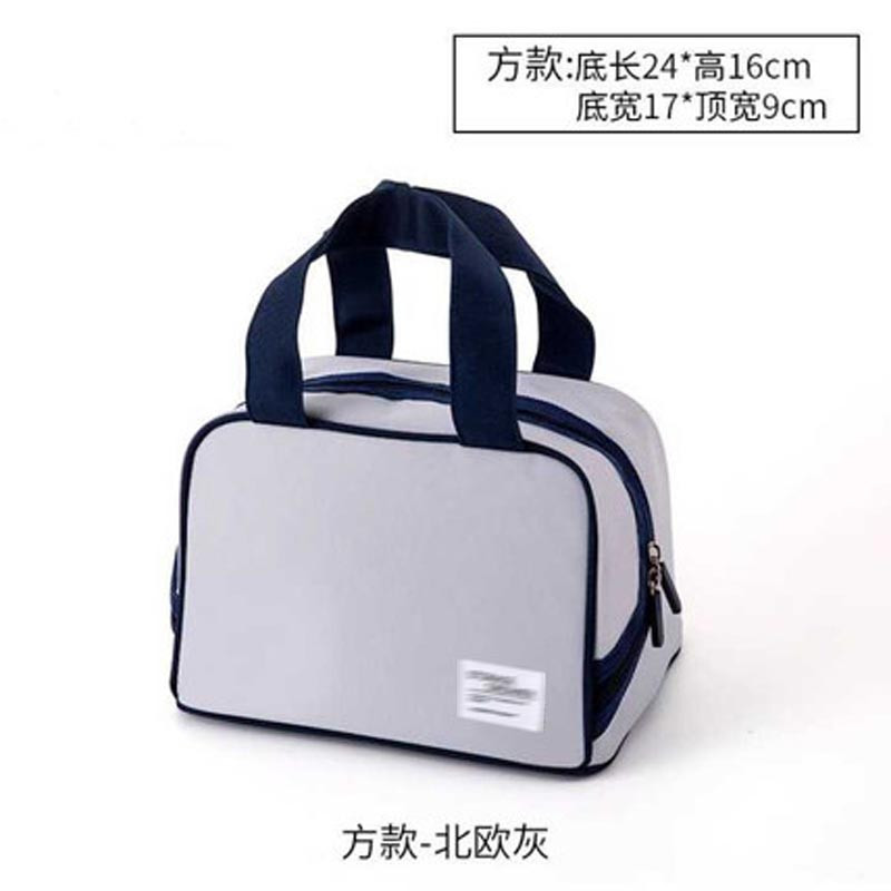 妈咪包女简约时尚外出手提包小号轻便迷你出行外出四季通用母婴包孕产妇用品妈咪包 方款-北欧灰