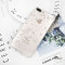 创意星空宇航员iPhoneXS手机壳苹果8/7plus个性X透明全包软壳6s萌 6plus(大屏)透明-白色宇航员tpu软壳