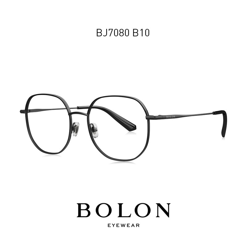 BOLON暴龙新款金属框光学镜时尚潮流近视眼镜全框眼镜架BJ7080 B10