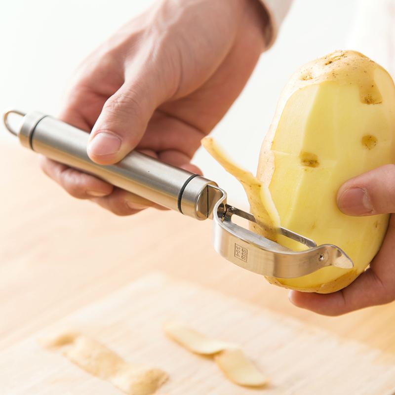水果削皮刀刮皮器土豆刨子去皮器厨房刨刀削皮器家用刮皮刀_2_6_4