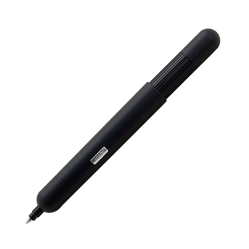 凌美LAMY圆珠笔签字笔Pico口袋系列 可伸缩原子笔 圆珠笔按制笔 磨砂黑