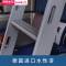 多功能儿童上下床实木双层高低床子母床上下铺组合二层床 1350mm*2000mm_高低床（柜梯/蓝色护栏）+书架