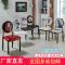 欧式简约美甲椅子复古椅子铁艺化妆凳子餐厅酒店休闲椅创意靠背椅_918_921 浅灰色_任意两把起拍