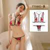 霏慕(Fee et moi) 女式情趣睡衣情趣内衣性感睡衣制服用品女甜酷学妹网衣裙套装7441 均码 7441【网衣裙+领带+T裤+长筒袜】